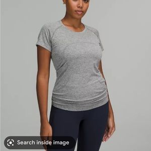 Lulu lemon swiftly tech dark grey t-shirt
